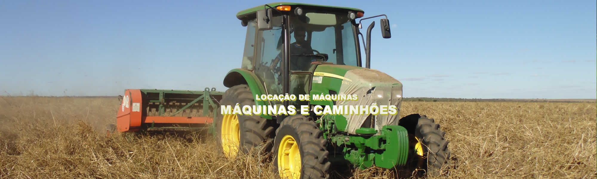 Locação de maquinas em mambai goias